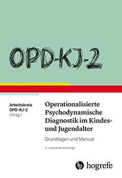 portada Opd-Kj-2 - Operationalisierte Psychodynamische Diagnostik im Kindes- und Jugendalter (en Alemán)