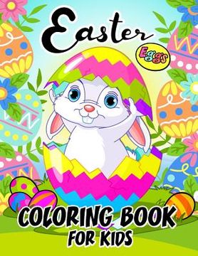 portada Easter Eggs Coloring Book for Kids: Easy and Fun for ChildrenBalloon Publishing (en Inglés)