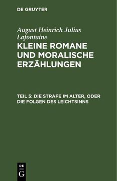 portada Die Strafe im Alter, Oder die Folgen des Leichtsinns (in German)