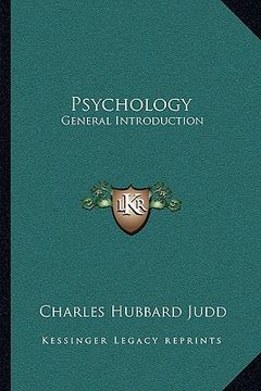 portada psychology: general introduction