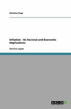 portada inflation - its societal and economic implications