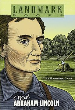 portada Meet Abraham Lincoln (Landmark Books) (en Inglés)