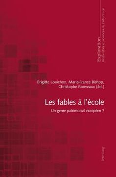 portada Les fables à l'école: Un genre patrimonial européen ? (en Francés)