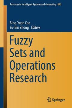 portada Fuzzy Sets and Operations Research (en Inglés)