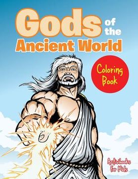 portada Gods of the Ancient World Coloring Book (en Inglés)