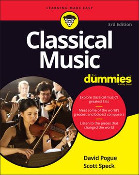 portada Classical Music for Dummies (For Dummies (Music)) (en Inglés)