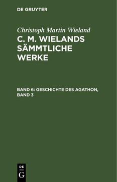 portada Geschichte des Agathon, Band 3 (en Alemán)