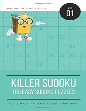 portada Killer Sudoku - 180 Easy Sudoku Puzzles (Volume) 