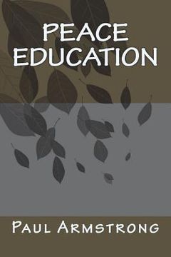portada Peace Education (en Inglés)