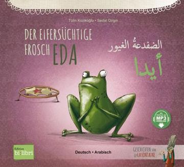 portada Der Eifersüchtige Frosch Eda. Deutsch-Arabisch
