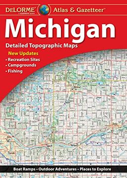 portada Delorme Atlas & Gazetteer: Michigan (in English)