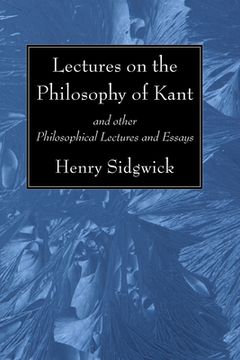 portada Lectures on the Philosophy of Kant (in English)