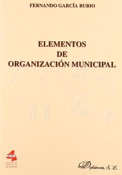 portada elementos de organización municipal.