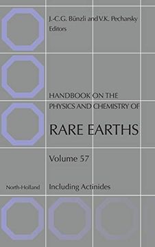 portada Handbook on the Physics and Chemistry of Rare Earths: Including Actinides: Volume 57 (Handbook on the Physics & Chemistry of Rare Earths, Volume 57) (en Inglés)