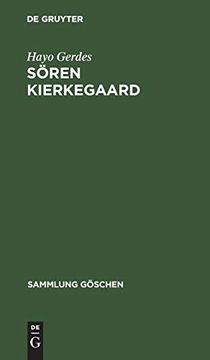 portada Sören Kierkegaard (en Alemán)