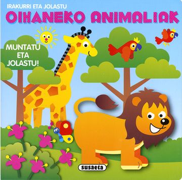 portada Oihaneko Animaliak (Muntatu eta Jolastu! ) (en Euskera)