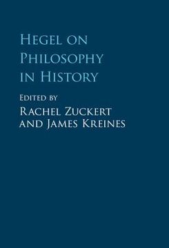 portada Hegel on Philosophy in History (en Inglés)