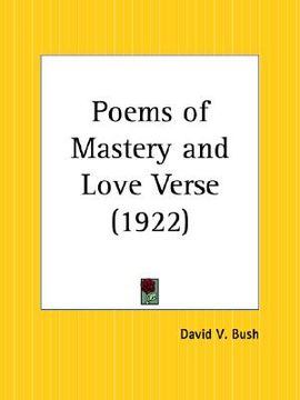 portada poems of mastery and love verse (in English)