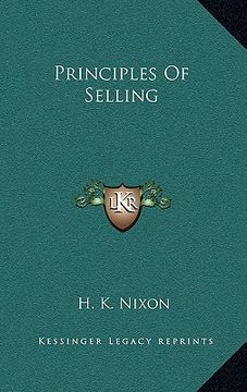 portada principles of selling (en Inglés)