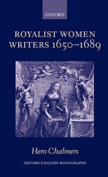 portada Royalist Women Writers, 1650-1689 (in English)