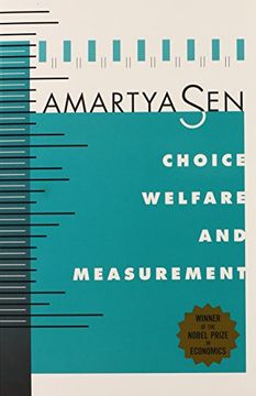 portada Choice, Welfare and Measurement (en Inglés)