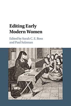 portada Editing Early Modern Women (en Inglés)