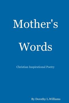 portada Mother's Words...Christian Inspirational Poetry (en Inglés)