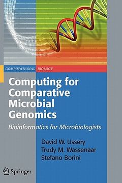 portada computing for comparative microbial genomics: bioinformatics for microbiologists (en Inglés)