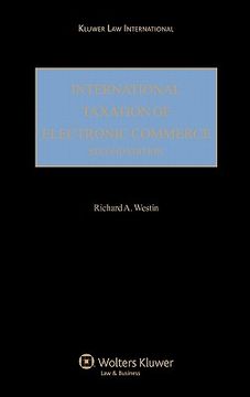 portada international taxation of electronic commerce second edition (en Inglés)