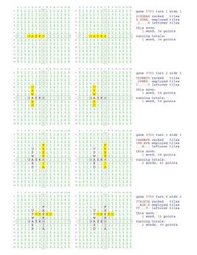 portada Fifty Scrabble Box Scores Games 3701-3750 (en Inglés)