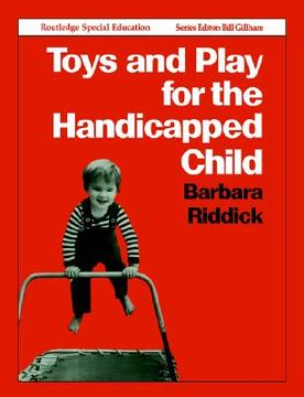 portada toys and play for the handicapped child (en Inglés)