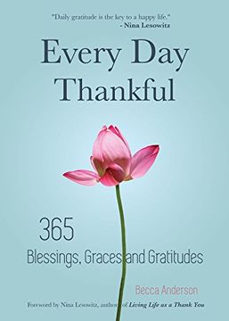 portada Every day Thankful: 365 Blessings, Graces and Gratitudes (in English)