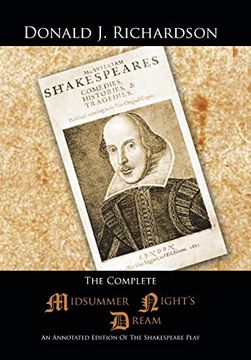 portada The Complete Midsummer Night's Dream: An Annotated Edition of the Shakespeare Play (in English)