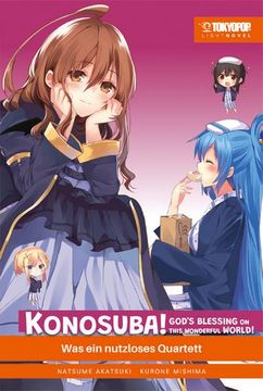portada Konosuba! God's Blessing on This Wonderful World! Light Novel 04 de Kurone; Akatsuki Mishima(Tokyopop Gmbh) (en Alemán)