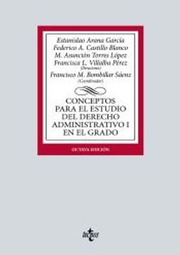 portada Conceptos Para el Estudio del Derecho Administrativo i en el Grado (in Spanish)