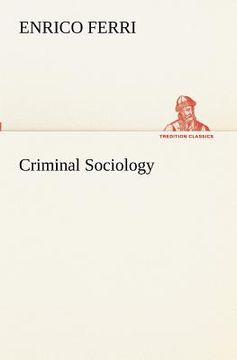 portada criminal sociology (in English)