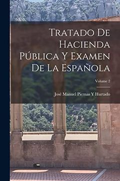 portada Tratado de Hacienda Pública y Examen de la Española; Volume 2