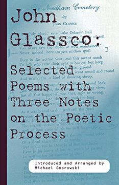 portada John Glassco: Selected Poems With Three Notes (en Inglés)