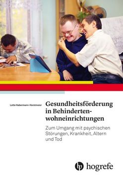 portada Gesundheitsförderung in Behindertenwohneinrichtungen (en Alemán)