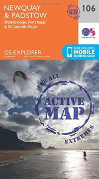 portada Newquay and Padstow (OS Explorer Map)