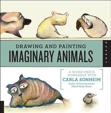 portada drawing and painting imaginary animals (in English)