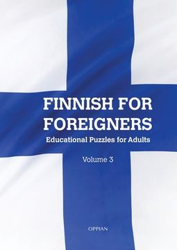 portada Finnish For Foreigners: Educational Puzzles for Adults Volume 3