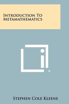 portada introduction to metamathematics (in English)