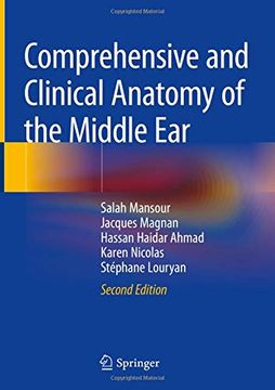 portada Comprehensive and Clinical Anatomy of the Middle ear (en Inglés)