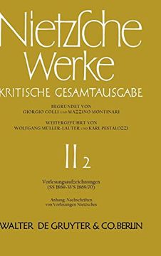 portada Vorlesungsaufzeichnungen (ss 1869 - ws 1869 (in German)