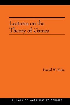 portada Lectures on the Theory of Games (Annals of Mathematics Studies) (in English)