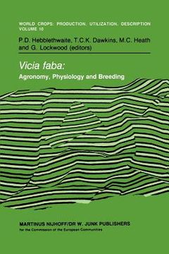 portada vicia faba: agronomy, physiology and breeding (en Inglés)