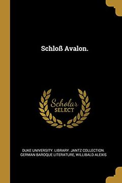 portada Schloß Avalon. (in German)