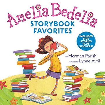 portada Amelia Bedelia Storybook Favorites: Includes 5 Stories Plus Stickers! (in English)