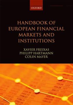 portada handbook of european financial markets and institutions (in English)